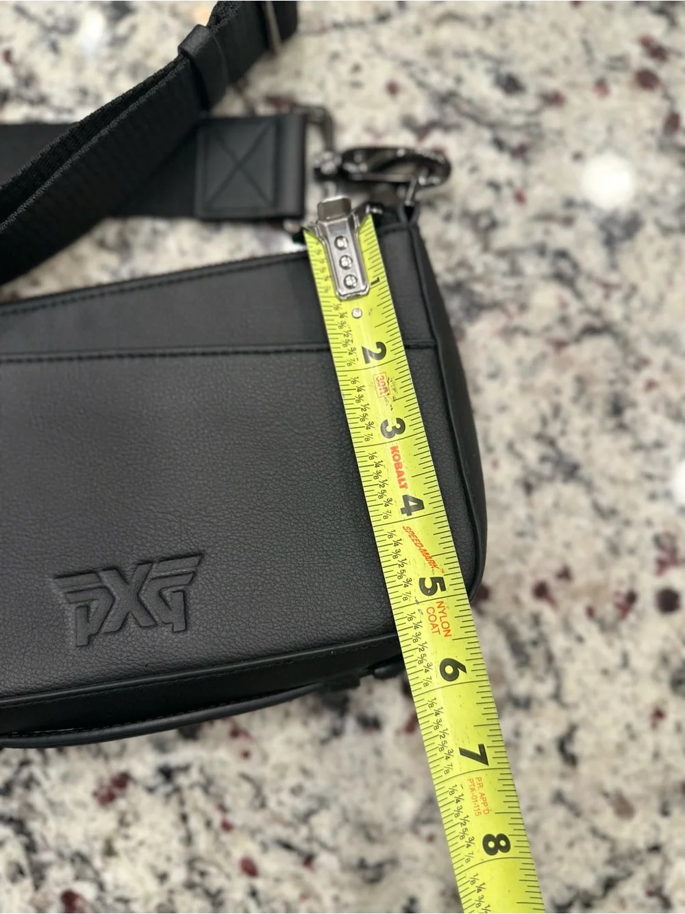 PXG Parsons Xtreme Golf Black Crossbody Bag - Sleek & Versatile
